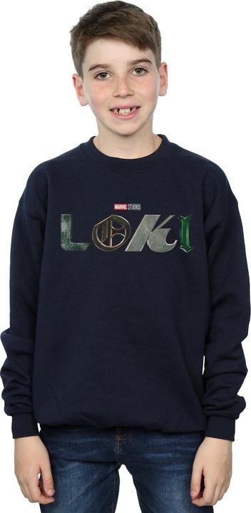 Actual product image Boys Loki Logo Sweatshirt (128)