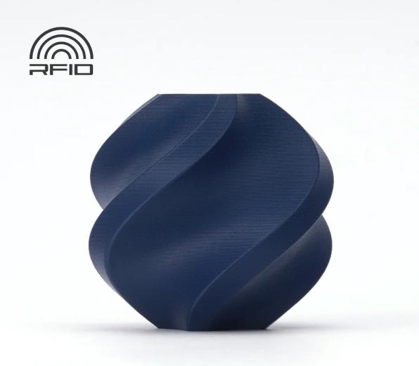 Produktbild Bambu Lab PLA Matte Refill - Dark Blue - 1.75mm (PLA, 1.75 mm, Blau)