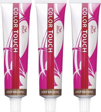 Immagine prodotto Wella Color Touch Vibrant Reds 55/65 Light Intense Violet Mahogany Brown 60 ml (55/65)