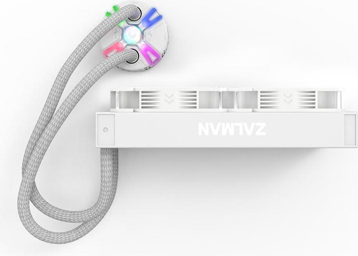Actual product image Zalman Kit Watercooling AIO Reserator5 Z RGB - 240mm (Blanc)