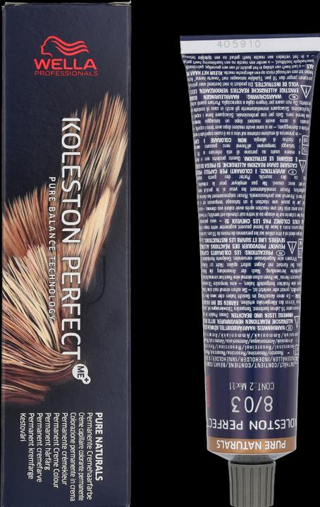 Produktbild Wella Koleston Perfect Me+ Pure Naturals (8/03 hellblond natur-gold)