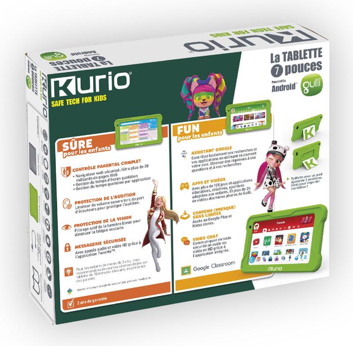 Produktbild Kurio C23112FR DISET Connect 4 (32go) (7", Grün)