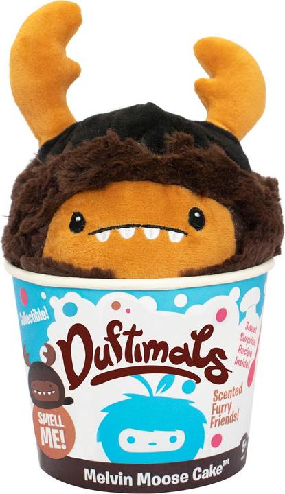 Actual product image Joy Toy Duftimals Melvin Moose Cake ø 15 cm (15 cm)
