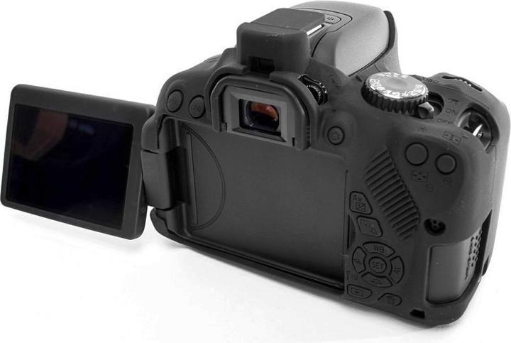 Produktbild easyCover Silikon-Schutzhülle für Canon EOS 650D (Hülle, Canon EOS 650D)