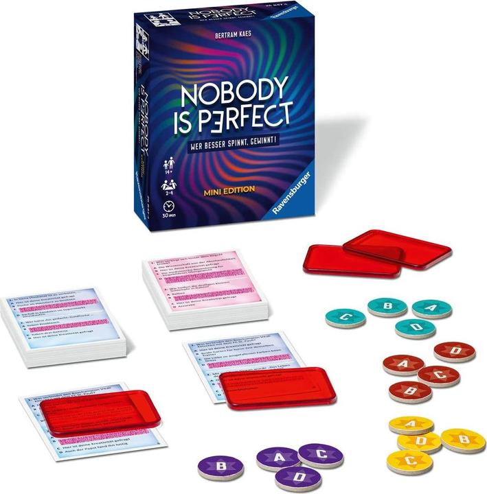 Actual product image Ravensburger Nobody is perfect Mini Edition (German)