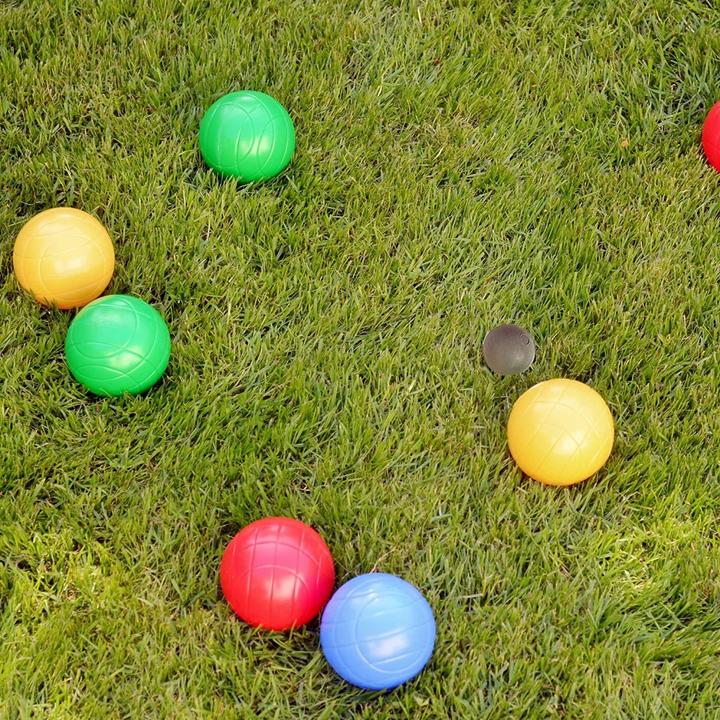 Actual product image Champ Boccia set made of wood (8 x, 75 mm)