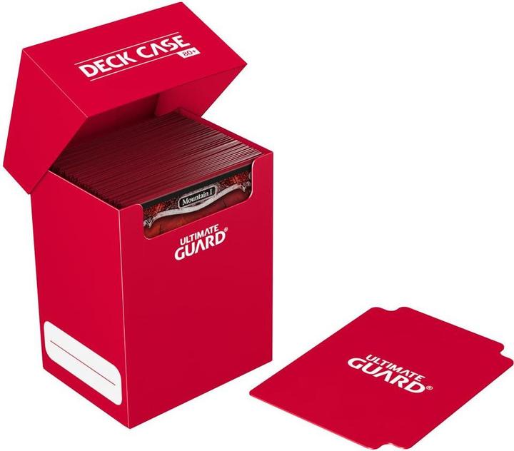 Image du produit Ultimate Guard UGD010258 - Boîte à cartes - pour 80+ cartes, taille standard, rouge
