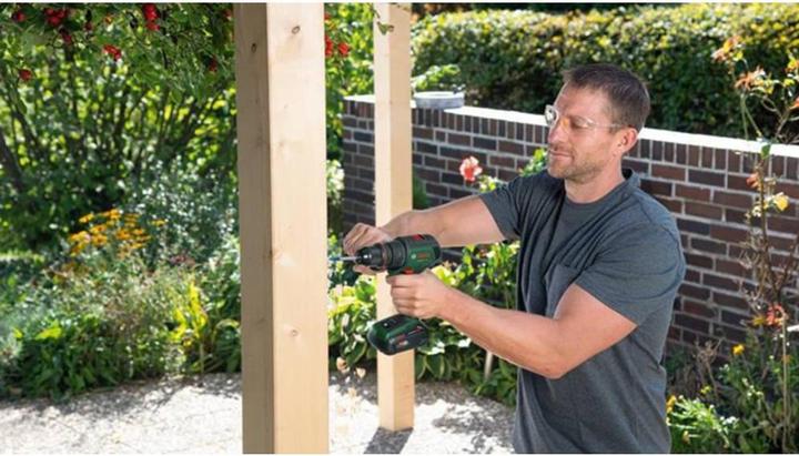 Immagine prodotto Bosch Home & Garden Trapano a batteria AdvancedDrill 18V-80 QuickSnap, 2x batteria PBA 18V 2.5Ah (Batteria ricaricabile)