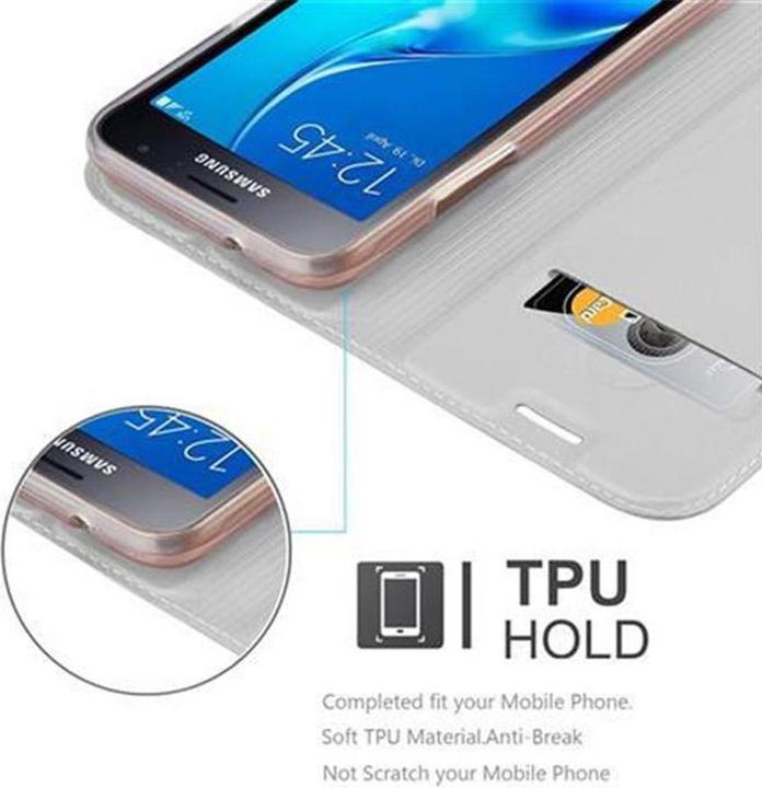 Image du produit Cadorabo Book Classy Style Cover (Samsung Galaxy J1 (2016))