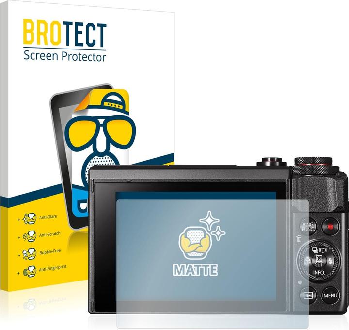 BROTECT Anti-glare screen protector matt (Screen protector, PowerShot G7 X Mark II)