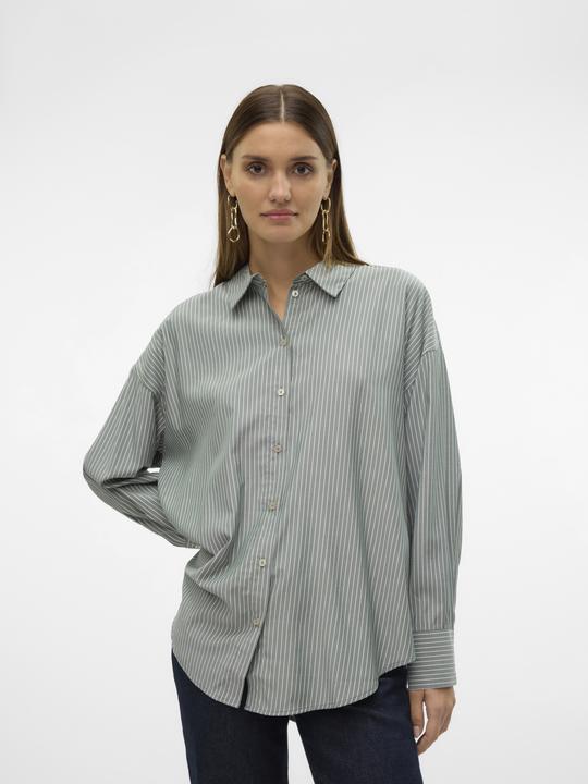 Produktbild Vero Moda Vmnora Ls Oversize Shirt Wvn Ga Noos (XS)