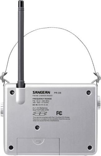 Produktbild Sangean Portabler Designradio FM/MW (UKW, MW)