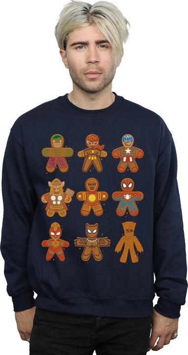 Produktbild Avengers Christmas Gingerbread Sweatshirt (S)