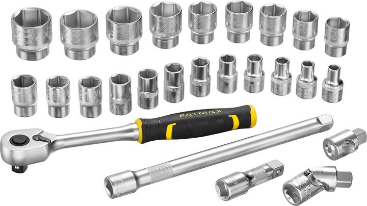 Productafbeelding Stanley Dopsleutelset STAK 1/2, 26 stuks