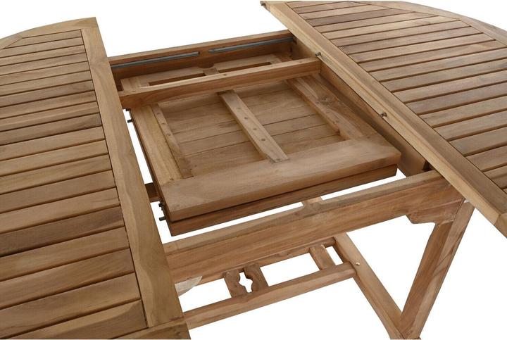 Actual product image DKD Home Decor Table set with 4 chairs 75 cm 120 x 120 x 75 cm (75 x 120 x 75 cm)