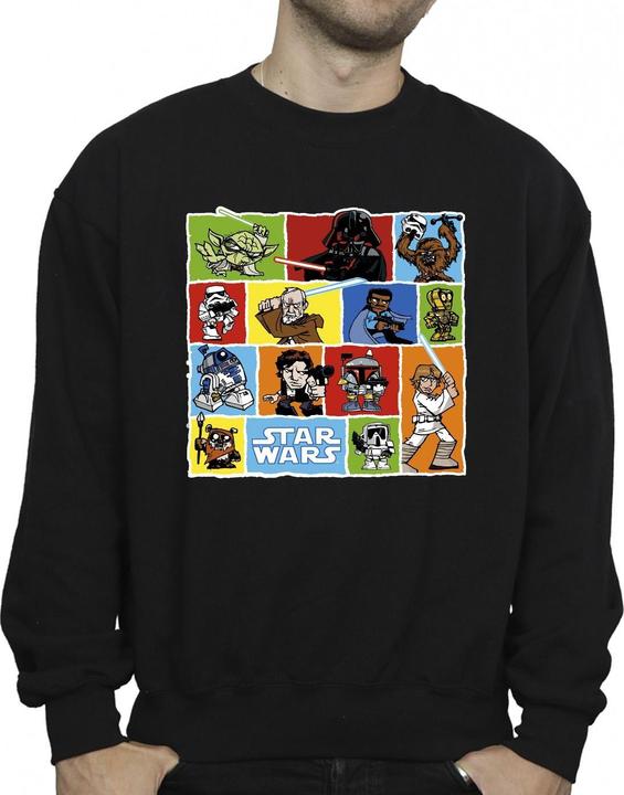 Produktbild Star Wars Comic Drawing Montage Sweatshirt (M)