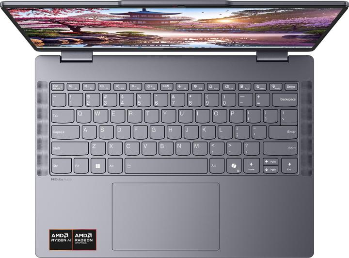 Image du produit Lenovo IdeaPad 5 2-in-1 14AKP10 Copilot+ PC AMD Ryzen AI 7 350 Hybrid (2-in-1) 35,6 cm (14") Touchsc (14", AMD Ryzen AI 7 350, 16 Go, 512 Go, DE)