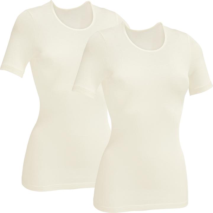 Actual product image Erwin Müller Ladies undershirt, 1/2 sleeve 2-pack (48)