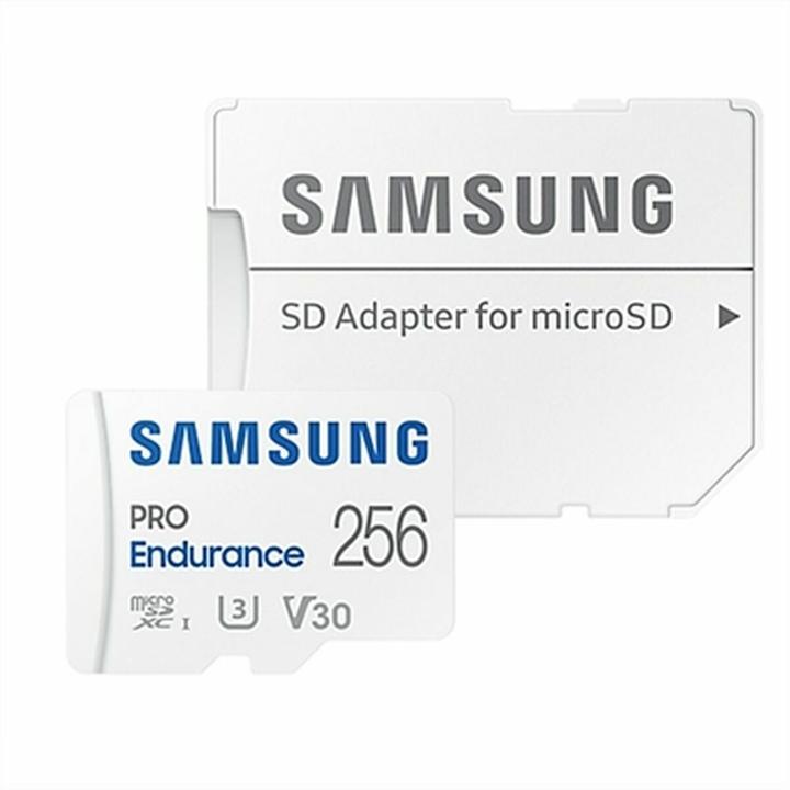 Produktbild Samsung PRO Endurance (256 GB, microSDXC, U3, UHS-I)