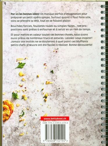 Image du produit Betty Bossi Petits feuilletés : vites faits, bien faits (Français, Collectif, 2023)