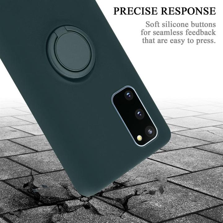 Produktbild Cadorabo TPU Liquid Ring Silicone Case Hülle (Samsung Galaxy S20 FE)