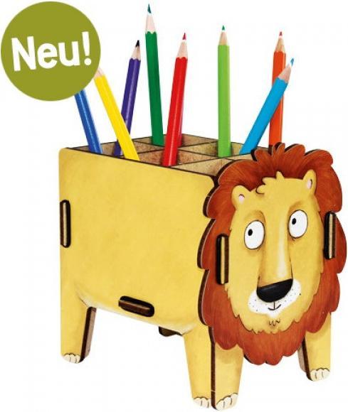 Image du produit Werkhaus Pot à crayons quadrupède - lion