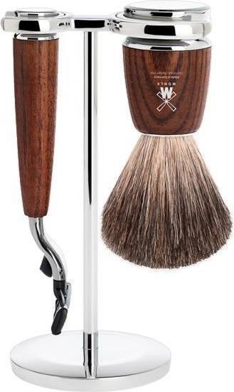 Mühle RYTMO Rasierset mit 3-Klingen-Rasierer