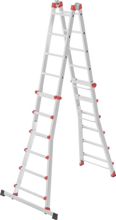 Immagine prodotto Hailo Scala telescopica (Scala singola, Scala telescopica, Scaletta multiuso, 167 cm)