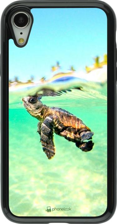 Immagine prodotto PhoneLook Coprire l'armatura ibrida della tartaruga nera sott'acqua (Apple iPhone XR)