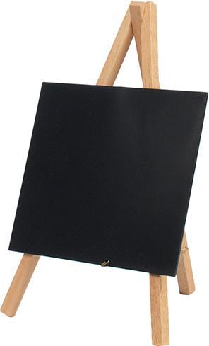 Image du produit Securit Tableau à craies de table MINI avec chevalet, hêtre (Tableau d'affichage)