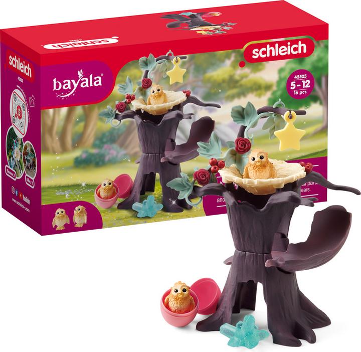 Image du produit Schleich Bébés chouettes dans leur nid
