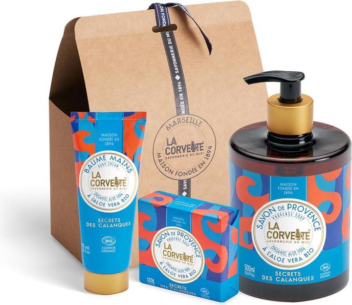 Produktbild La Corvette Coffret Rituel Secrets des Calanques (Körperpflegeset)