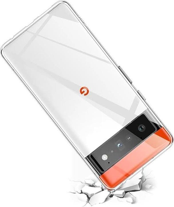 Actual product image PhoneLook Cover Rubber Silicone Gel Simple Super Clear Flexible (Google Pixel 6 Pro)