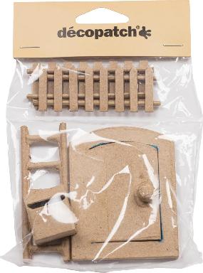Actual product image Décopatch Mouse house accessories