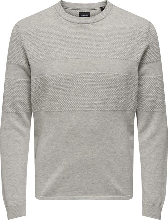 Only & Sons Onskarlson Reg 12 Struc Block Knit