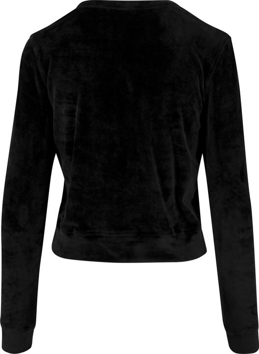 Image du produit Urban Classics Ladies Short Velvet Crew (XS)