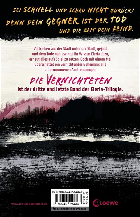 Produktbild Eleria (Band 3) - Die Vernichteten (Deutsch, Ursula Poznanski, Loewe Jugendbücher, 2022)