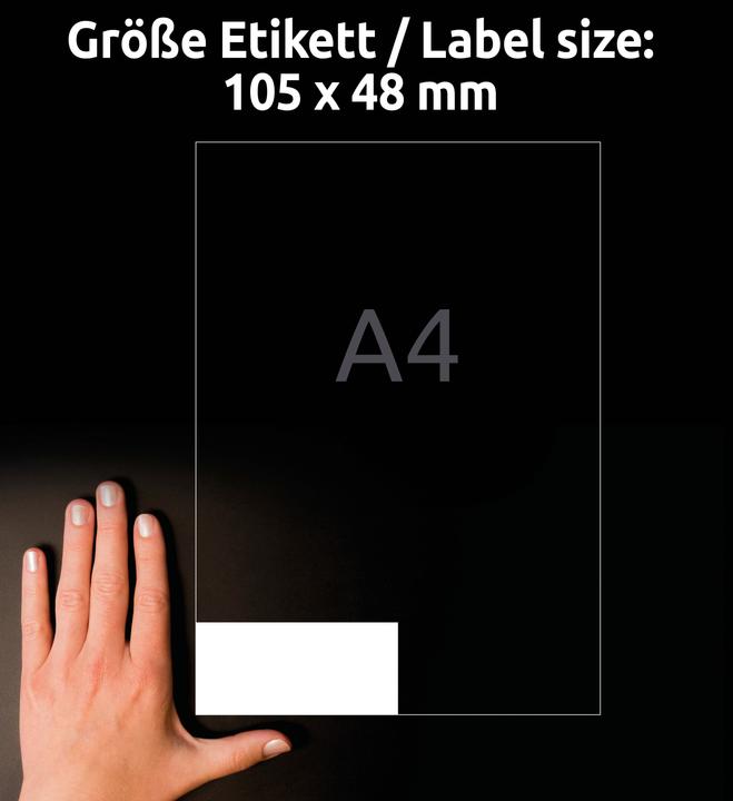 Actual product image Avery Recycling Universal labels