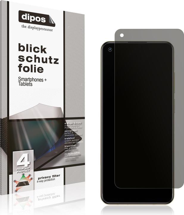 Produktbild Dipos Blickschutzfolie 4-Way Privacy (1 Stück, Realme 11)
