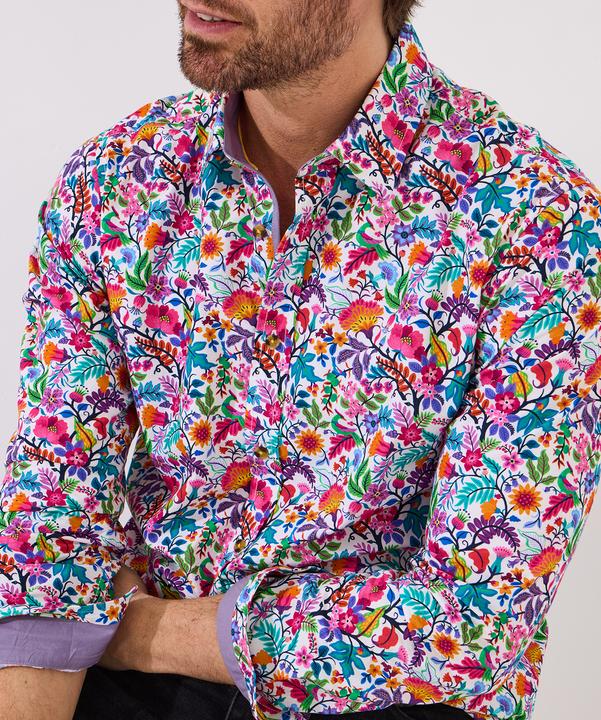 Produktbild Joe Browns Bright Floral Print Long Sleeve Shirt (M)
