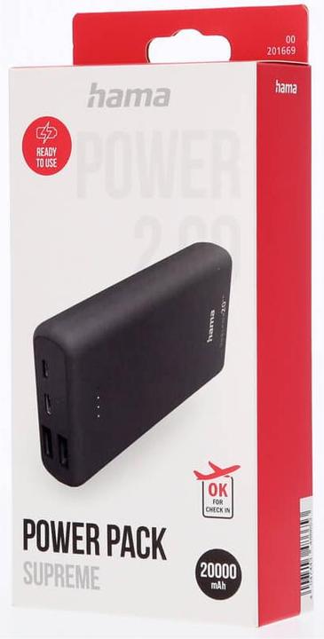 Produktbild Hama Supreme 20HD (20000 mAh, 74 Wh)