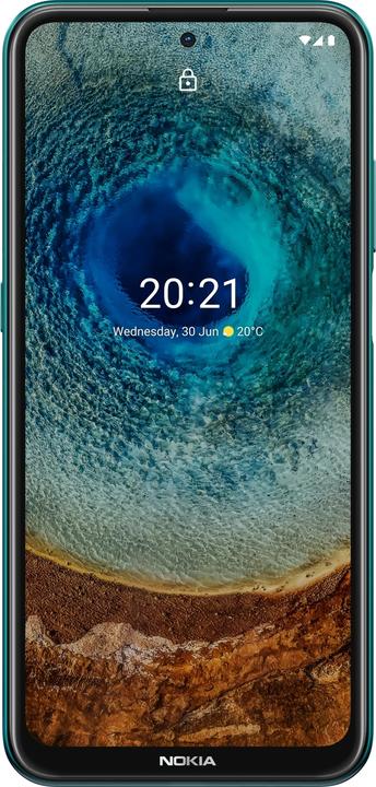 Nokia X10 (128 GB, Bosgroen, 6.67", Dubbele SIM, 48 Mpx, 5G)