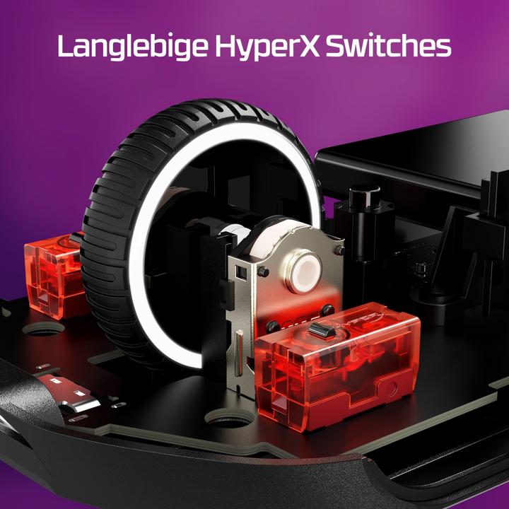 Produktbild HyperX Pulsefire Haste 2 (Kabellos, Kabelgebunden)