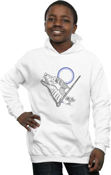 Produktbild Werewolf Line Art Kapuzenpullover Jungen (140, 146)