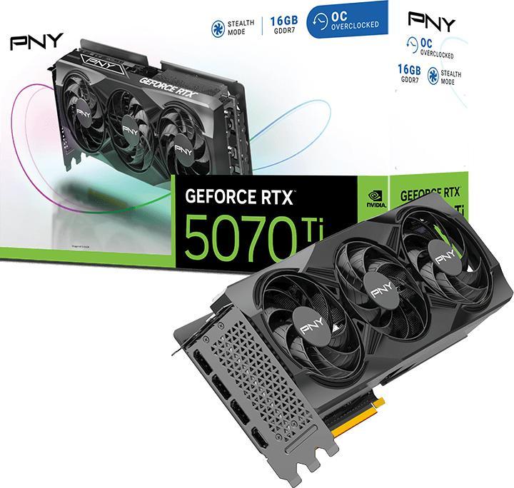 Produktbild PNY GeForce RTX 5070 Ti OC (16 GB)