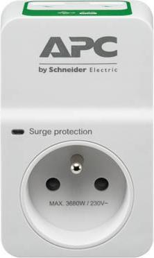 Image du produit APC Essential Surgearrest PM1WU2 - protection contre les surtensions (1 x, PECO 7/5, 0.04 m)
