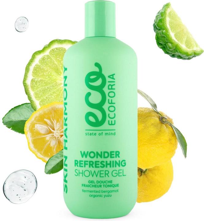 Actual product image Ecoforia Shower Gel Ideal for Adults Unisex (400 ml)