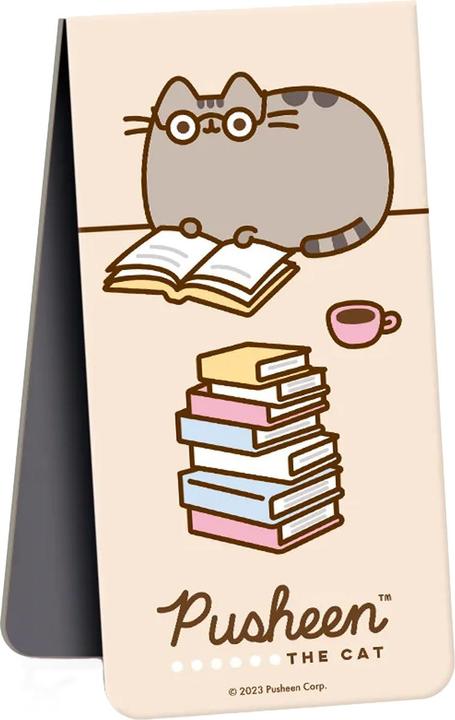 Pusheen Not Meow, I'm Reading Magnetic Bookmark