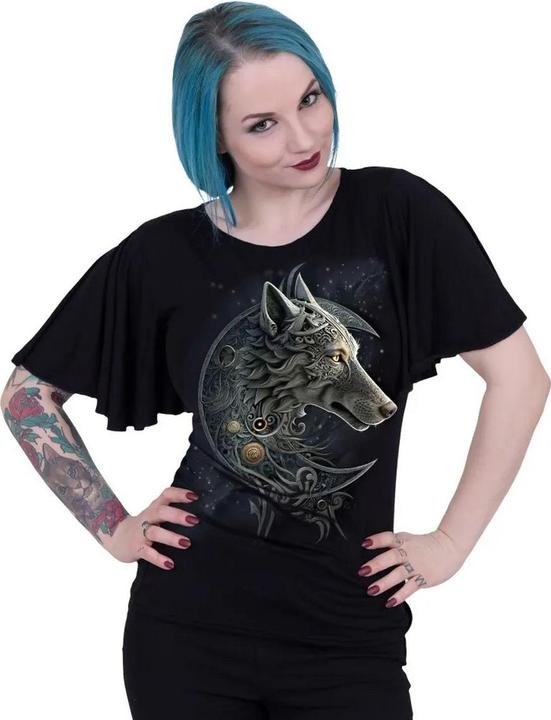 Immagine prodotto Spiral Celtic Wolf Top Ali di Pipistrello Donna (M)
