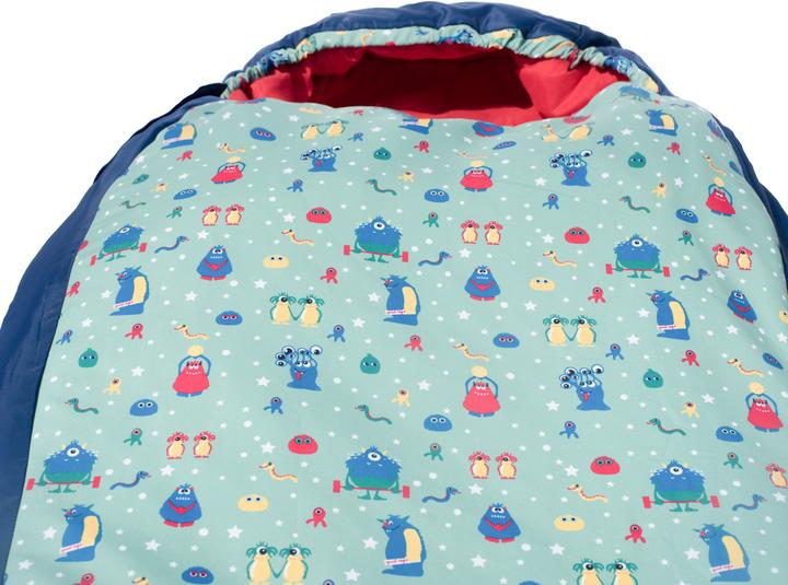 Actual product image Grüezi Bag Grow Funny Monster Sleeping Bag Kids